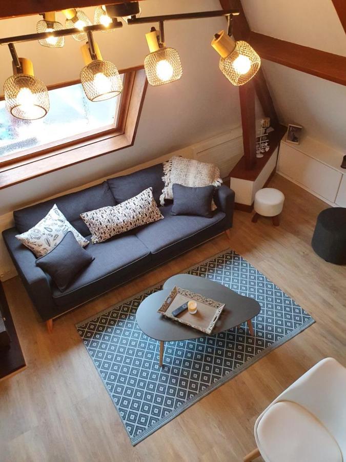 Bel appartement ensoleillé en ville Pont-Évêque Extérieur photo